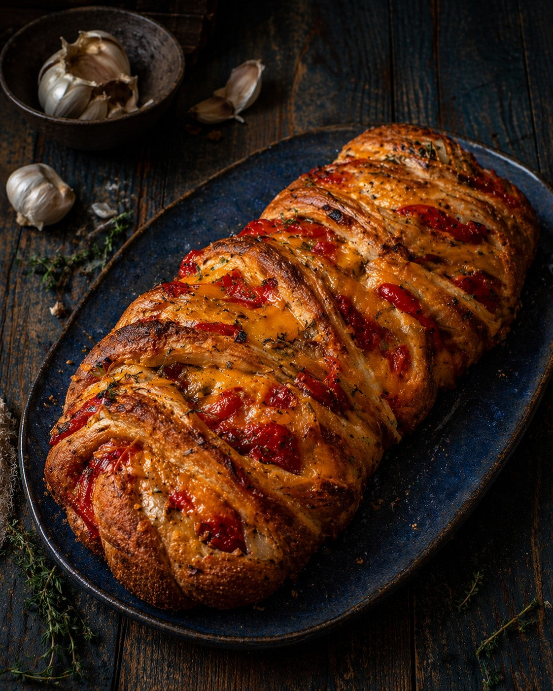 Roasted Pepper & Cheddar Loaf